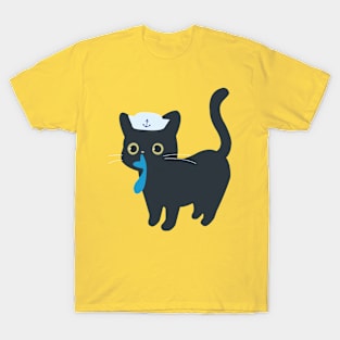 Fisherman Cat T-Shirt